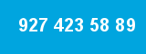 927 423 58 89 927 423 58 89